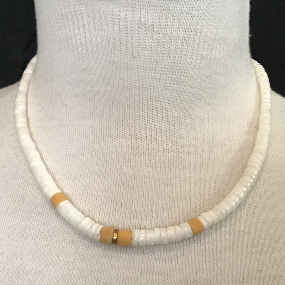 Vintage Puka Shell Choker